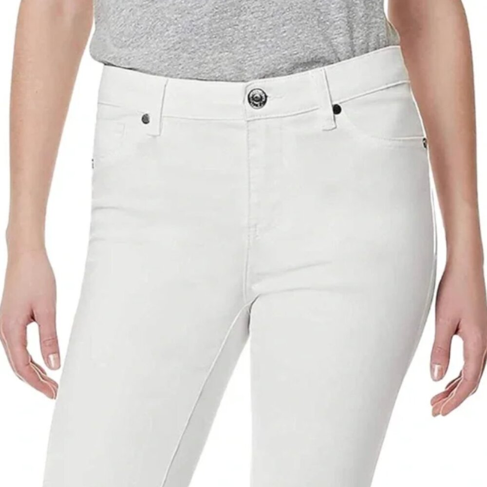 Buffalo David Bitton Womens White Skinny Stretch Ankle Jean - Picture 5 of 5